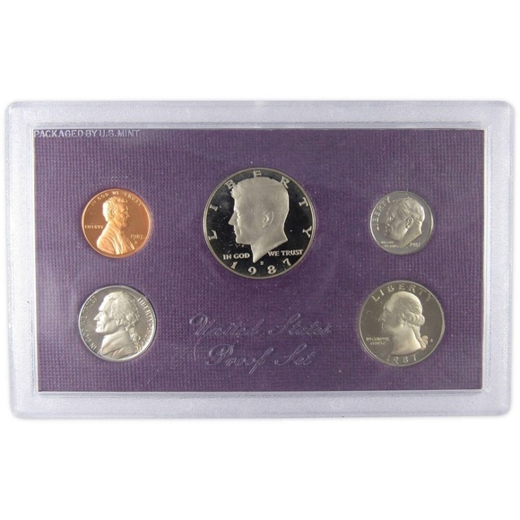 1987 Proof Set U.S. Mint Original Government Packaging OGP Collectible - Picture 2 of 4